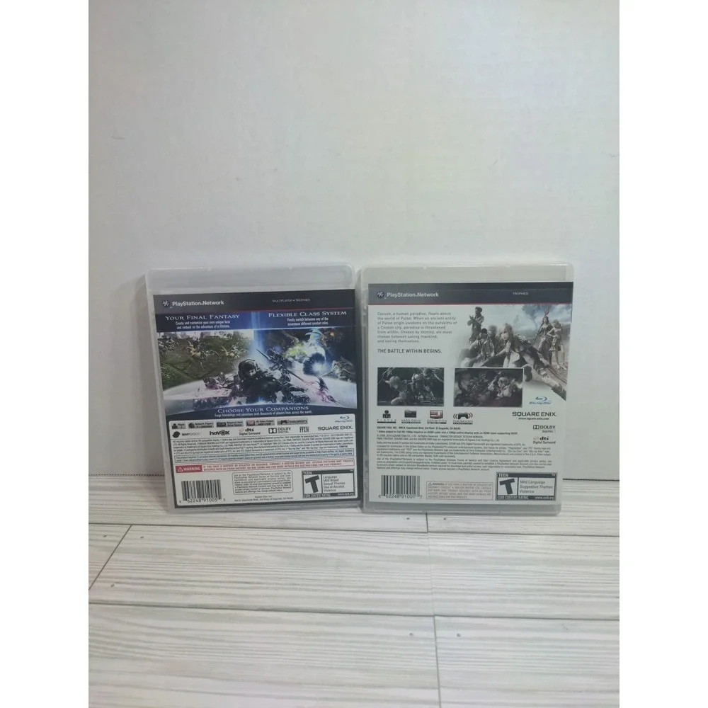 Final Fantasy XIII PS3 Sony PlayStation And A Realm Reborn Tested Working